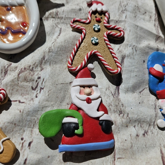 Cookies For Santa Milk And Fake Cookies Gingerbread Tray - Picture 4 of 6
